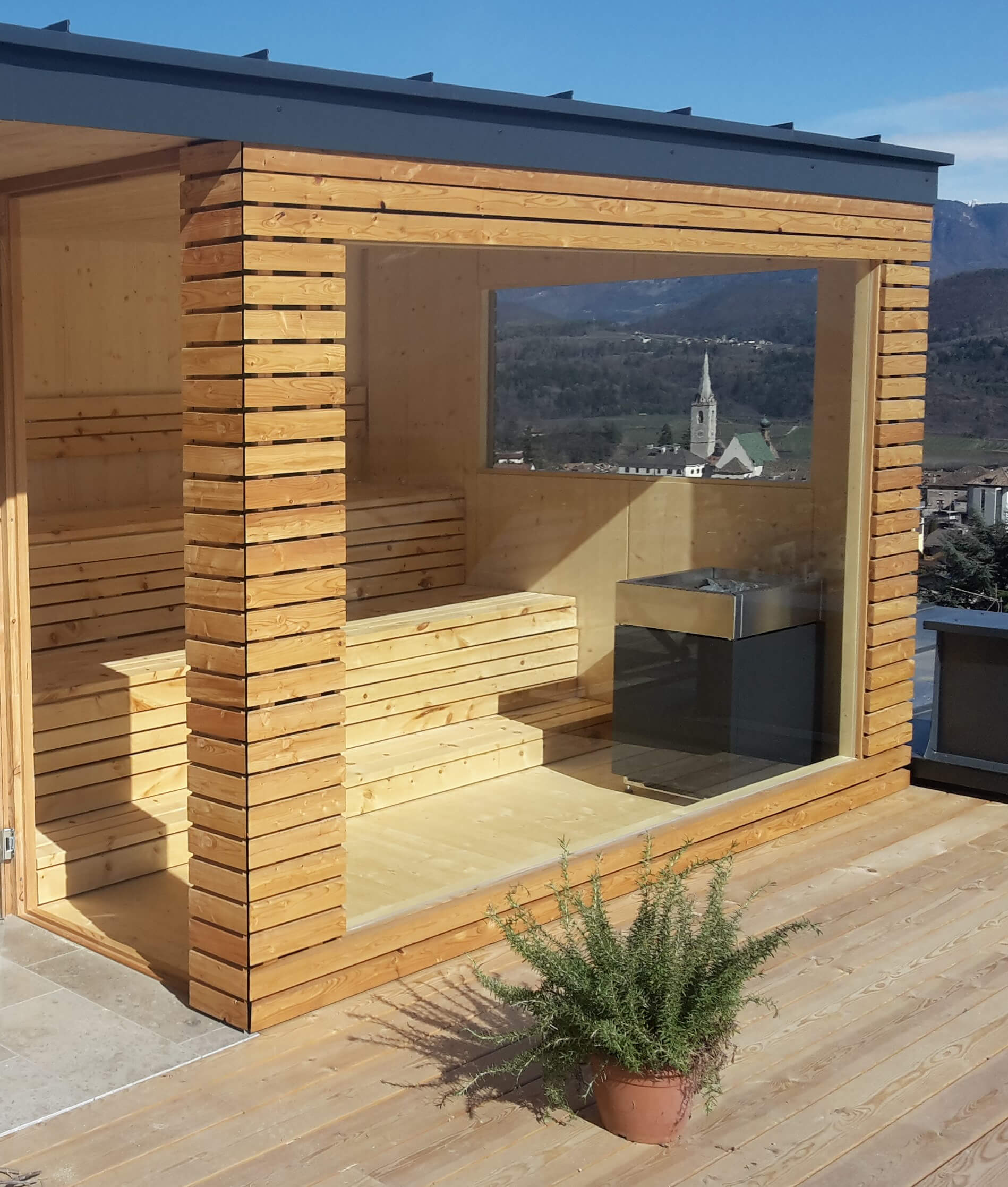 Erstklassige AußenSaunas für Ihren Garten Elsler Point